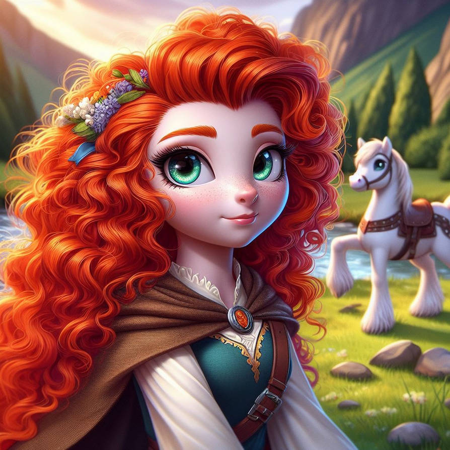 Merida by JoshuaECW21985 on DeviantArt