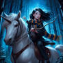 Cho Chang Riding a Horse