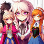 Junko Enoshima's Puppets (Ai Generated)