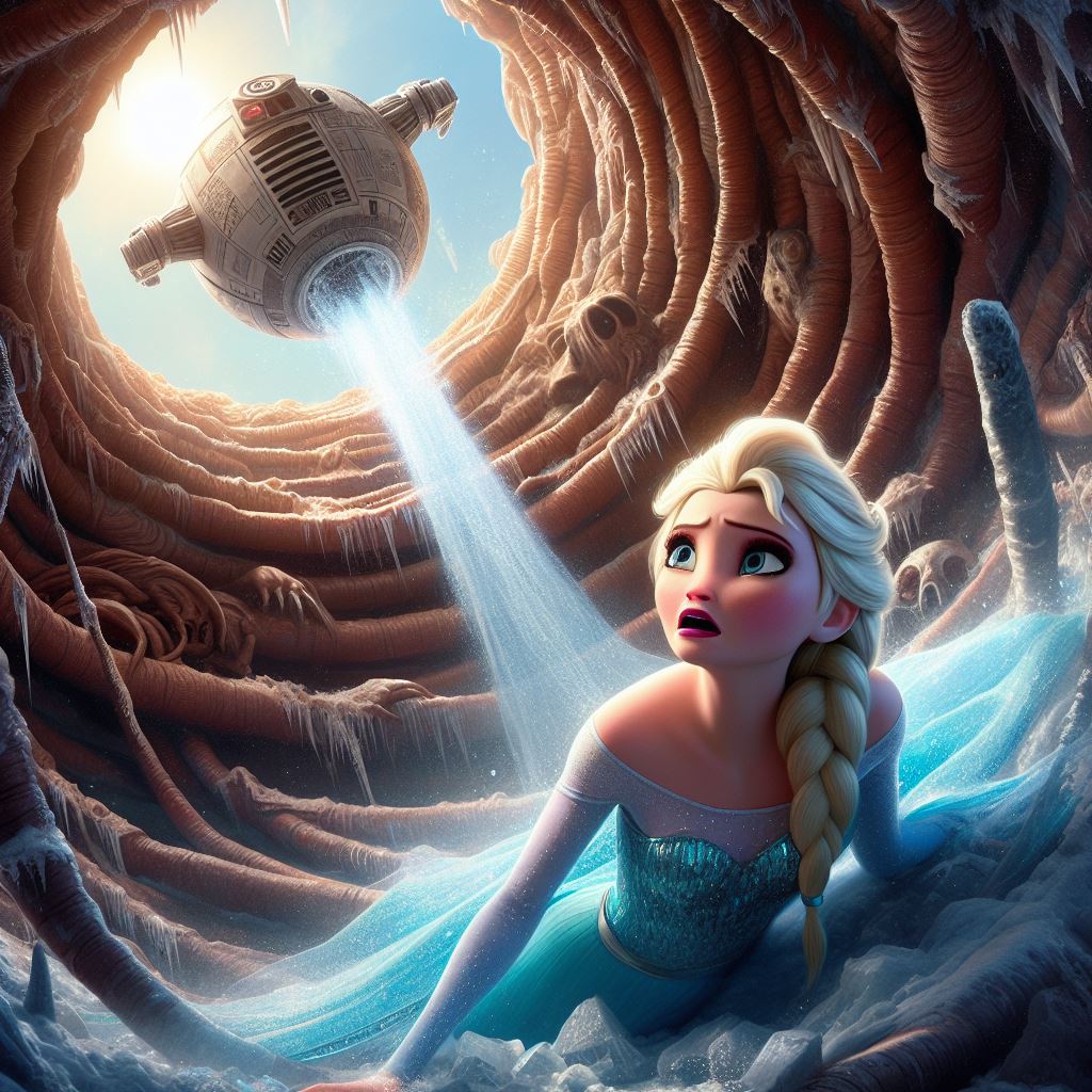 Elsa Block Bot Elsa (Ai Generated) by JoshuaECW21985 on DeviantArt