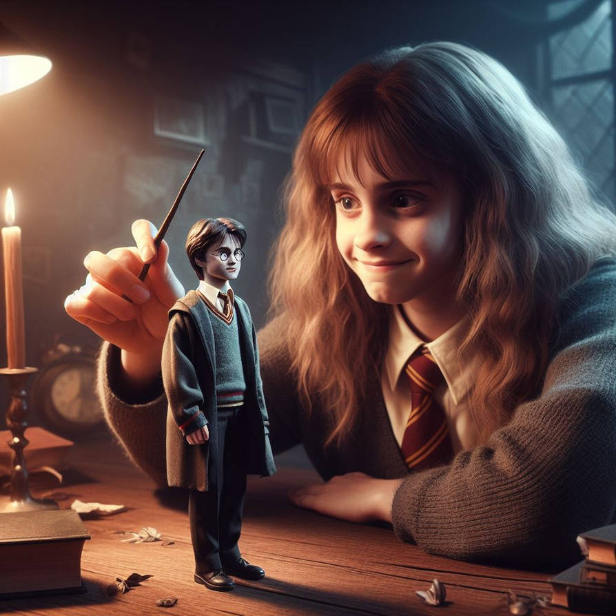 Harry Potter And Hermione Granger Ai Generated By JoshuaECW21985 On harry-potter-and-hermione-granger-ai-generated-by-joshuaecw21985-on