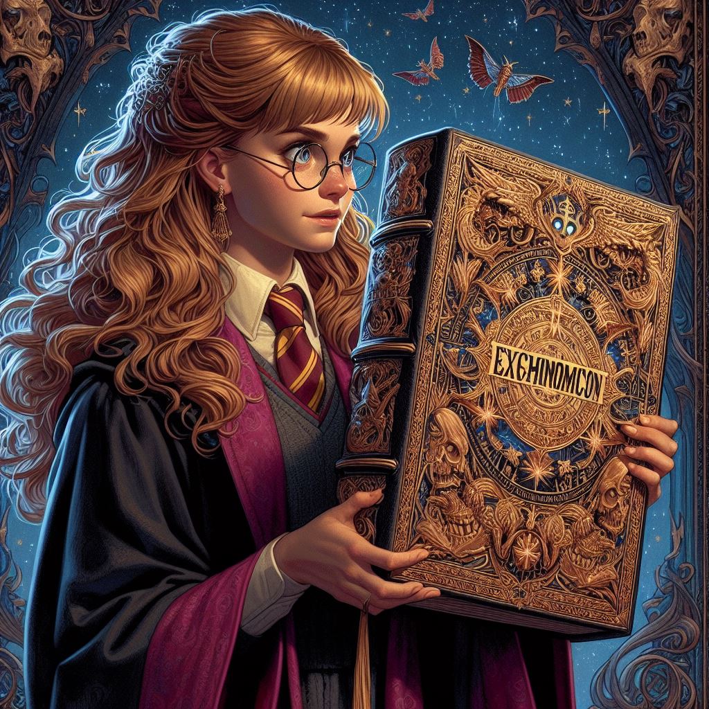 Hermione Granger's New Book (AI Generated) by JoshuaECW21985 on DeviantArt