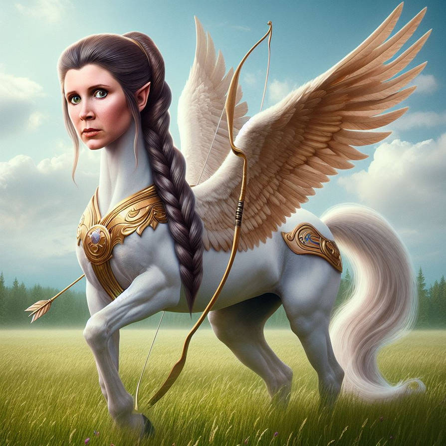 Princess Centar Princess Leia (Centaur/Horse) (Ai Generated) by JoshuaECW21985 on ...