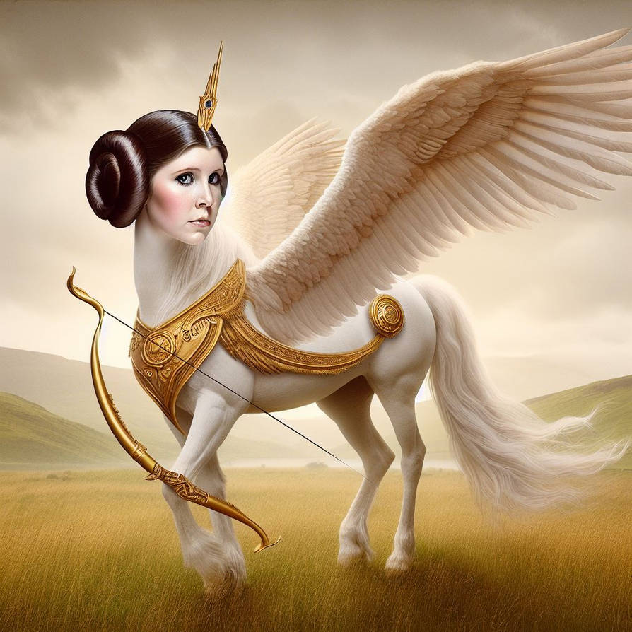 Princess Centar Princess Leia (Centaur/Horse) (Ai Generated) by JoshuaECW21985 on ...