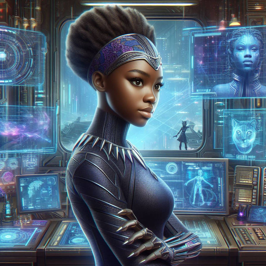 Shuri Engineering Examples Shuri (Ai Generated) by JoshuaECW21985 on DeviantArt