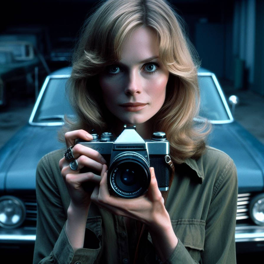 Woman With Camera (AI Generated) by JoshuaECW21985 on DeviantArt