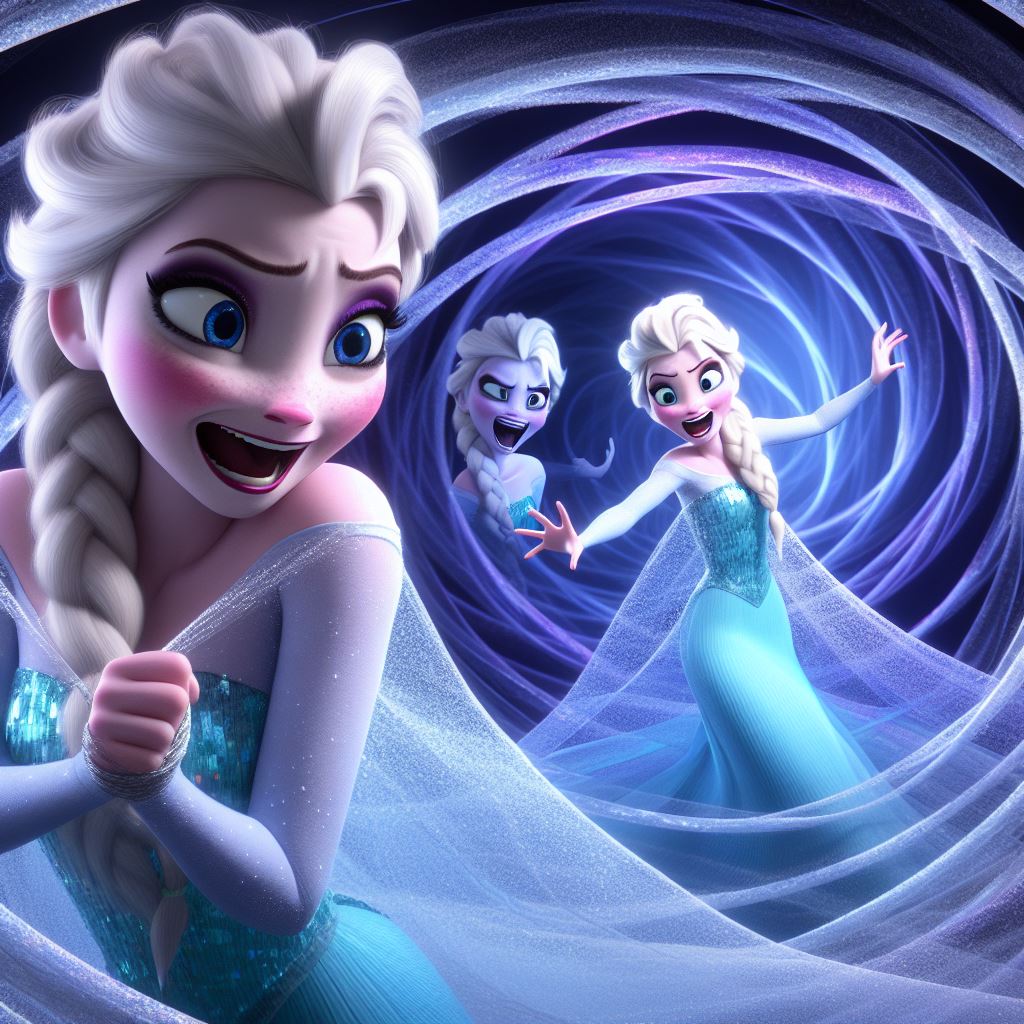 Elsa Rip Off Elsa Vs. Evil Clone (AI Generated) by JoshuaECW21985 on DeviantArt