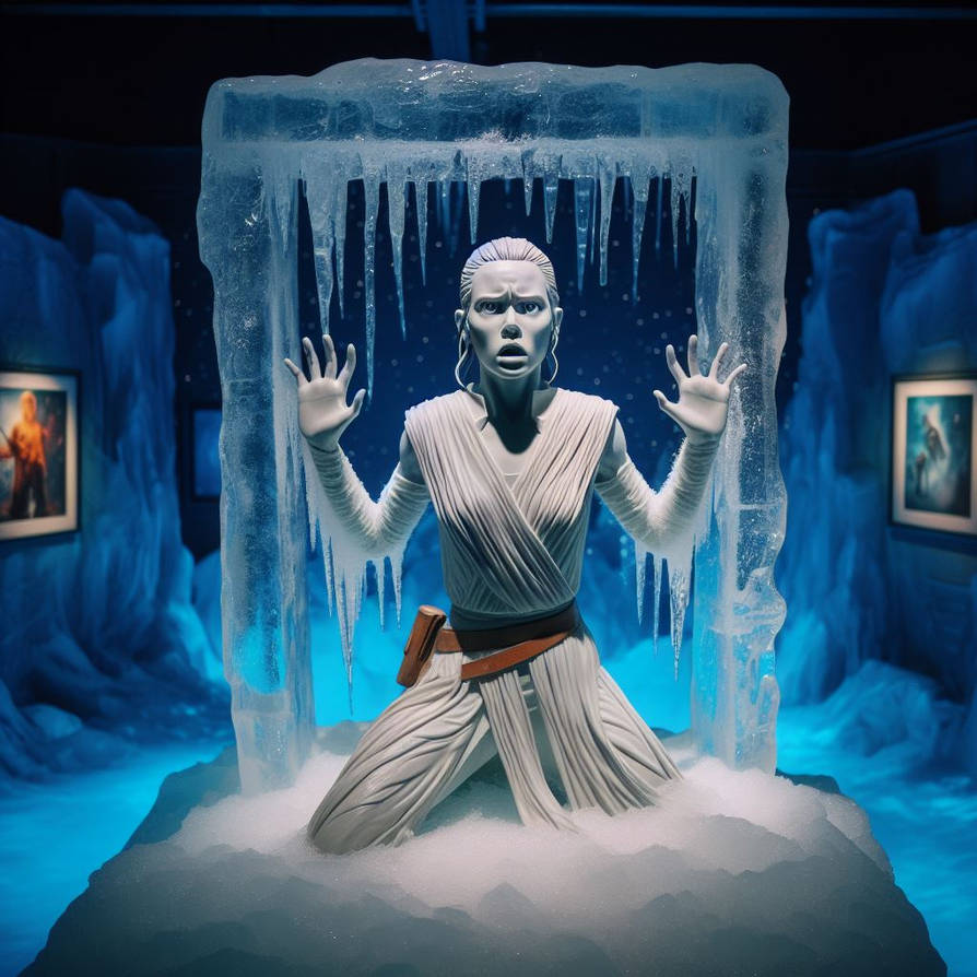 Rey Skywalker (Statue) (Ai Generated) by JoshuaECW21985 on DeviantArt