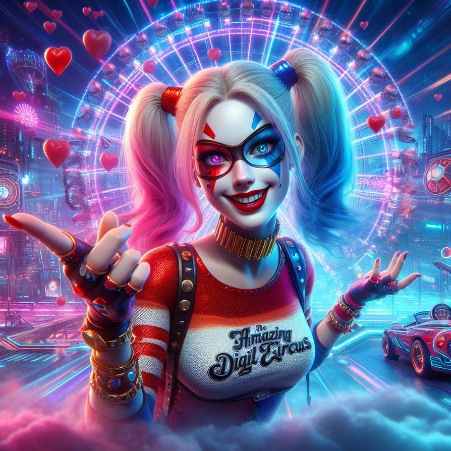 Harley Quinn (Ai Generated) by JoshuaECW21985 on DeviantArt