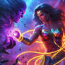 Wonder Woman Vs. Thanos (Ai Generated)