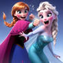 Anna and Elsa (Ai Generated)
