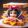 Snow White (Sandwich) (Ai Generated)