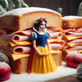 Snow White (Sandwich) (Ai Generated)