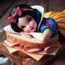 Snow White (Sandwich) (Ai Generated)