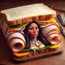 Pocahontas (Sandwich) (Ai Generated)