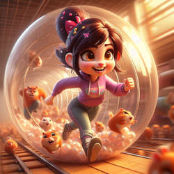 Vanellope von Schweetz (Ai Generated)