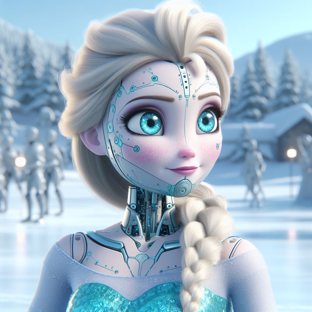 Elsa Rbti Elsa (Robot) (Ai Generated) by JoshuaECW21985 on DeviantArt