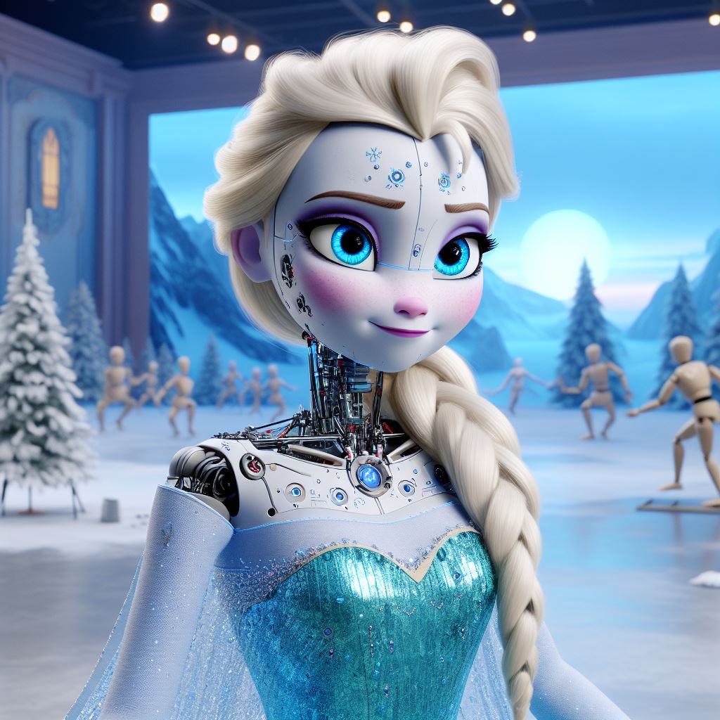 Elsa Rbti Elsa (Robot) (Ai Generated) by JoshuaECW21985 on DeviantArt