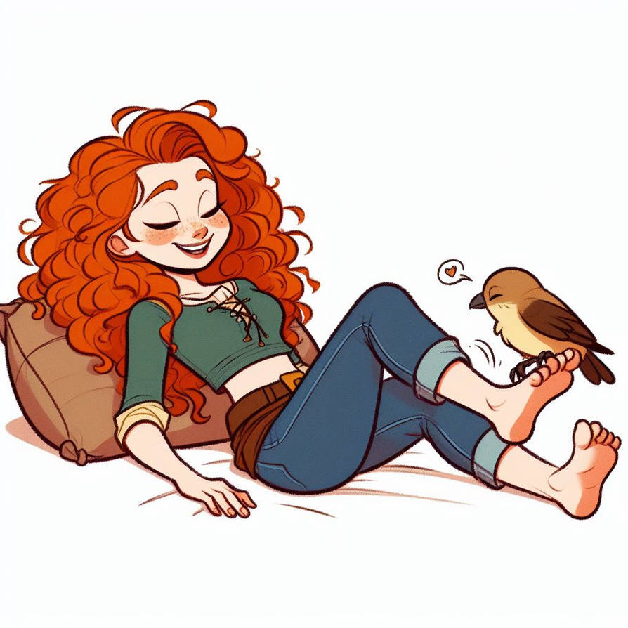 Merida (Ai Generated) by JoshuaECW21985 on DeviantArt