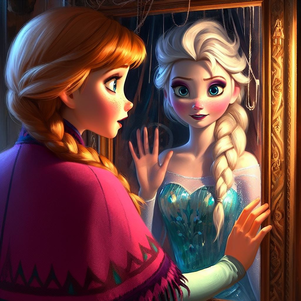 Anna and Elsa (Painting) (Ai Generated) by JoshuaECW21985 on DeviantArt Anna and Elsa (Painting) (Ai Generated) by JoshuaECW21985 on DeviantArt