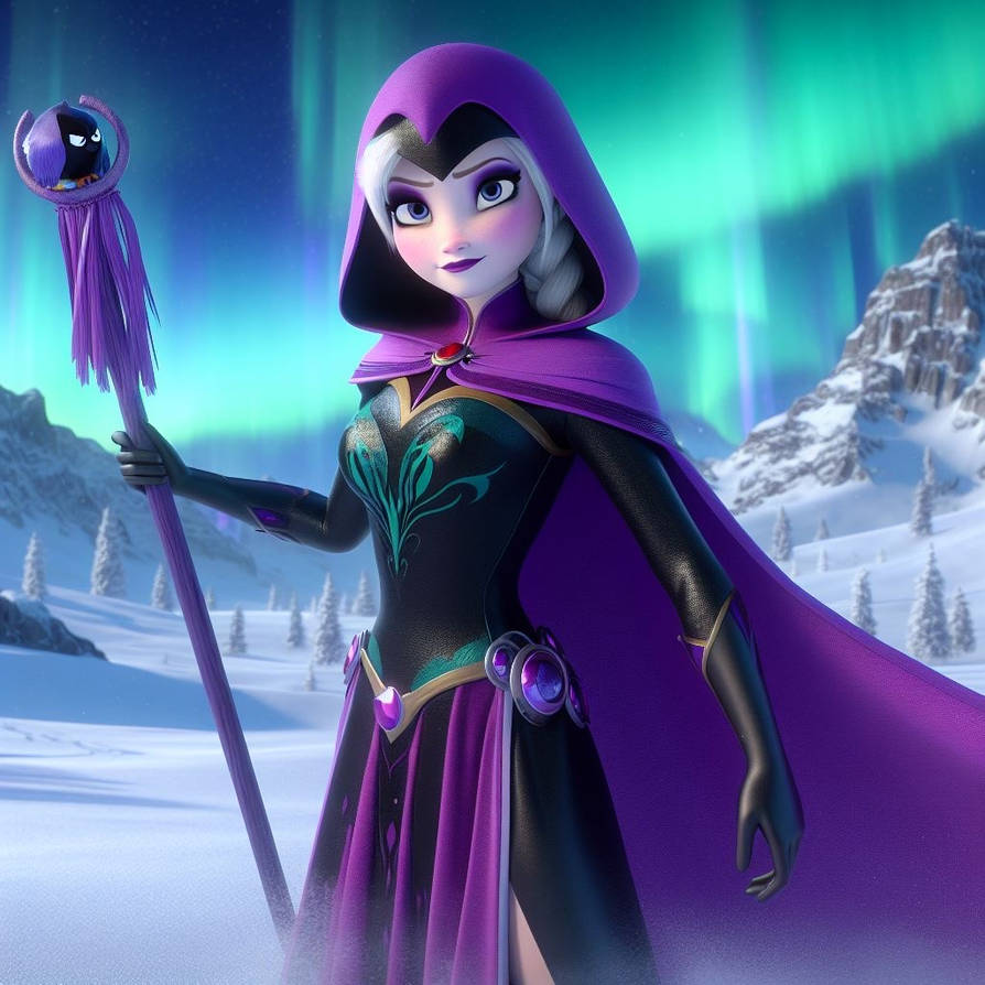 Elsa Rbti Elsa (Raven) (Ai Generated) by JoshuaECW21985 on DeviantArt