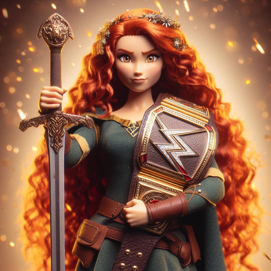 Merida (WWE) (Ai Generated) by JoshuaECW21985 on DeviantArt