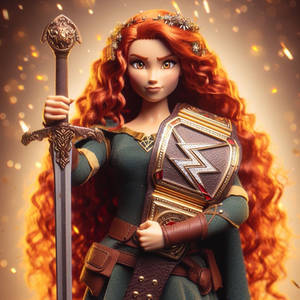 Merida (WWE) (Ai Generated)