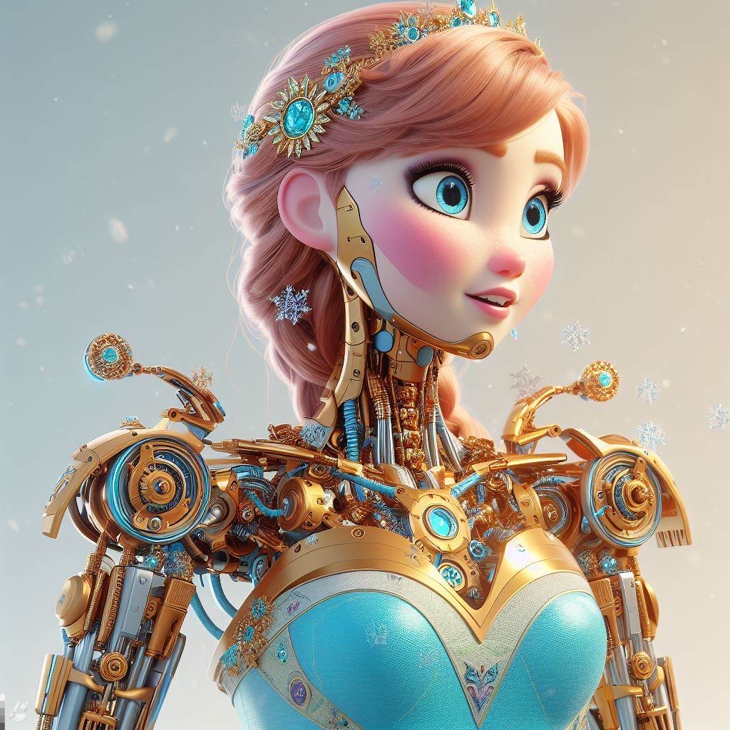 Ana Rabyt Anna (Robot) (Ai Generated) by JoshuaECW21985 on DeviantArt