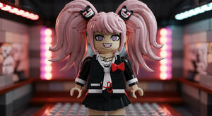 Junko Enoshima (LEGO) (Ai Generated)
