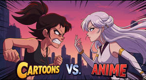 Cartoons Vs Anime (Ai Generated)