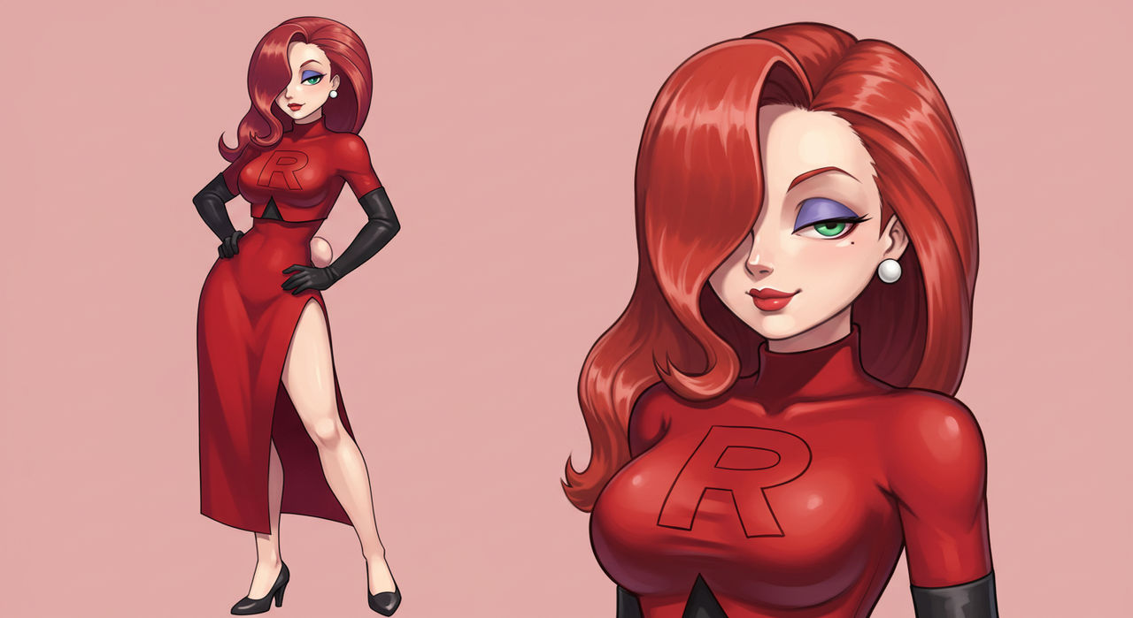 Jessica Rabbit Ai Jessie (Jessica Rabbit) (Ai Generated) by JoshuaECW21985 on DeviantArt