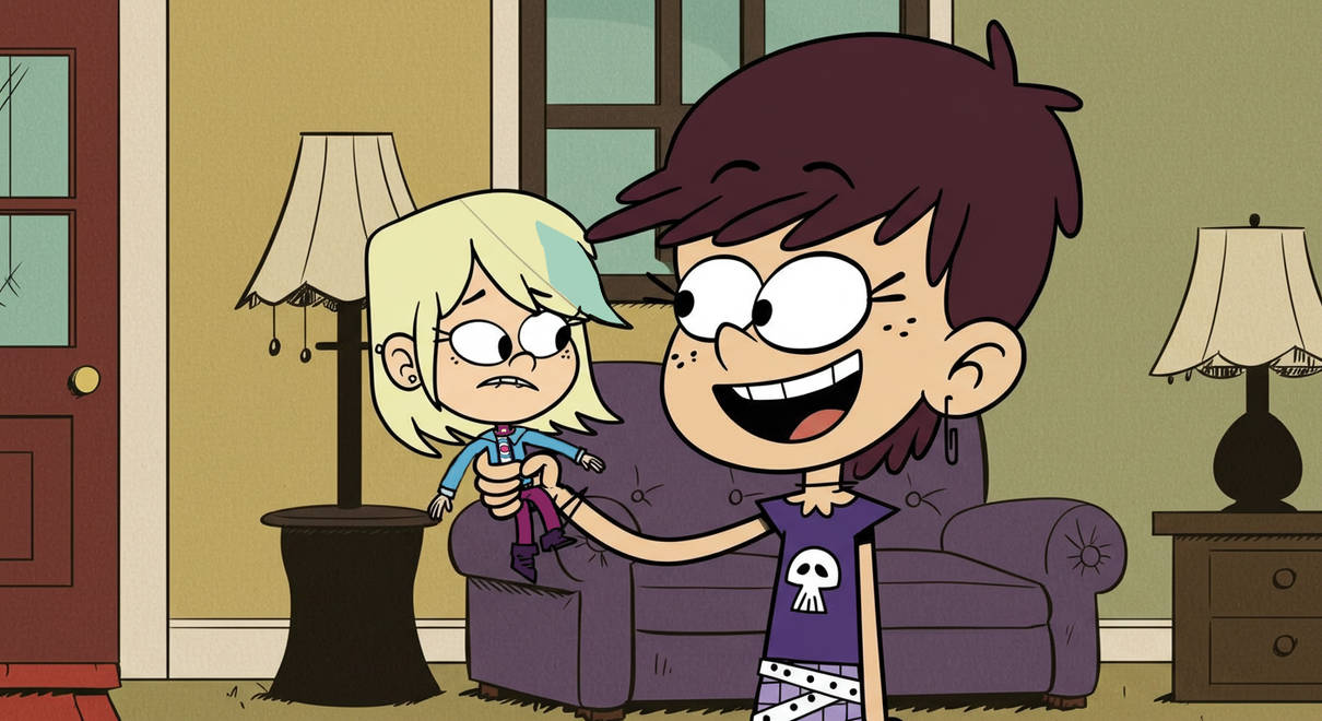 Sam Sharp andf Luna Loud (Ai Generated) by JoshuaECW21985 on DeviantArt