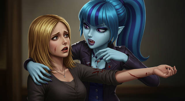 Sonta Dusk Vs. Buffy (Ai Generated)