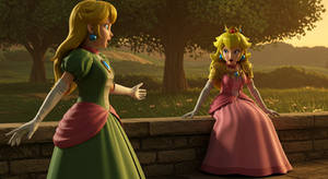 Zelda's New Dress (Ai Generated)