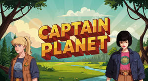 Captain Planet (Logo) (Ai Generated)