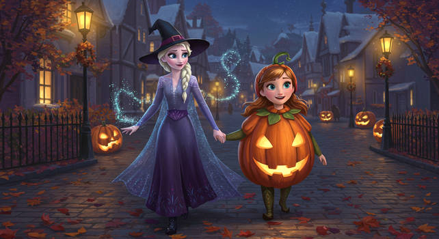 Anna and Elsa (Ai Generated)