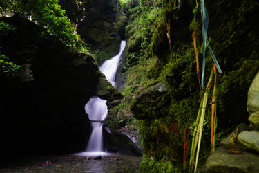 Cornwall waterfall 