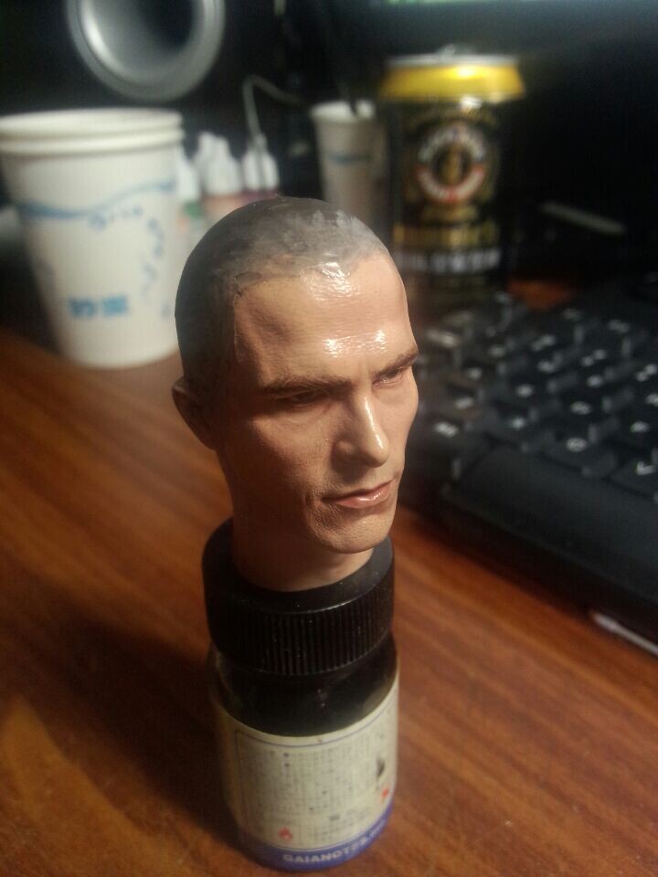 Custom Christian Bale 1/6 process