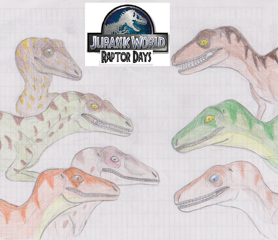 Days Without Mistakes Raptor Jurassic World - Raptor days - another cover by Gris93 on DeviantArt