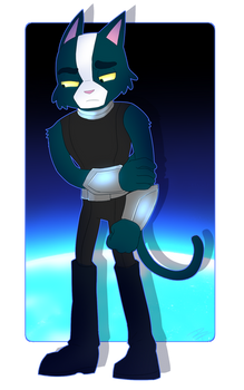Comision 28_Avocato from Final Space REBIRTH