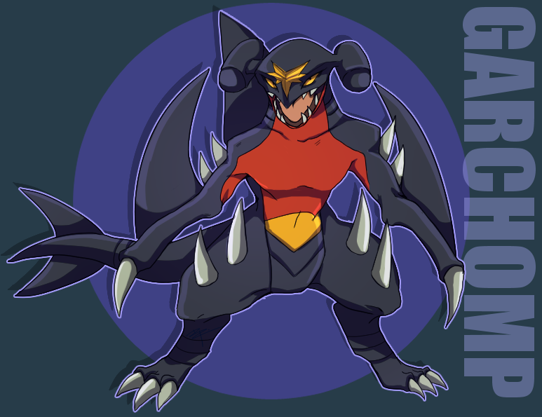 GARCHOMP by DeneusPhantom on DeviantArt