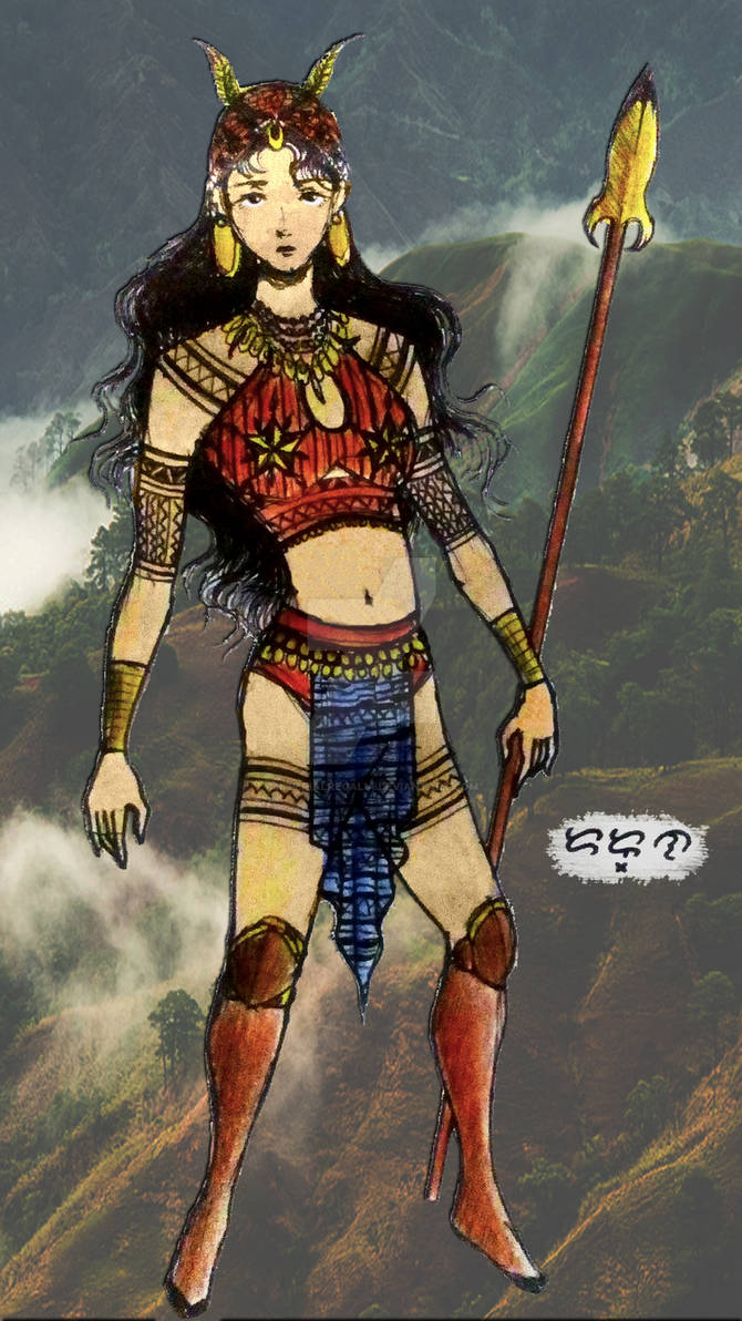 Filipino Ranara Filipino Ethnic Darna (colored) by imperialregalia on DeviantArt