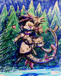 Misty - Christmas Card by Geo-Dragon