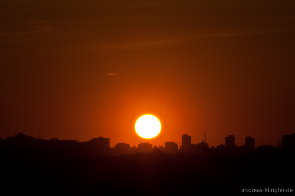 Sunset in Madrid 2 by naturtrunken