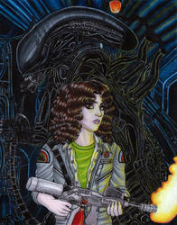 Alien: Ripley and Big Chap