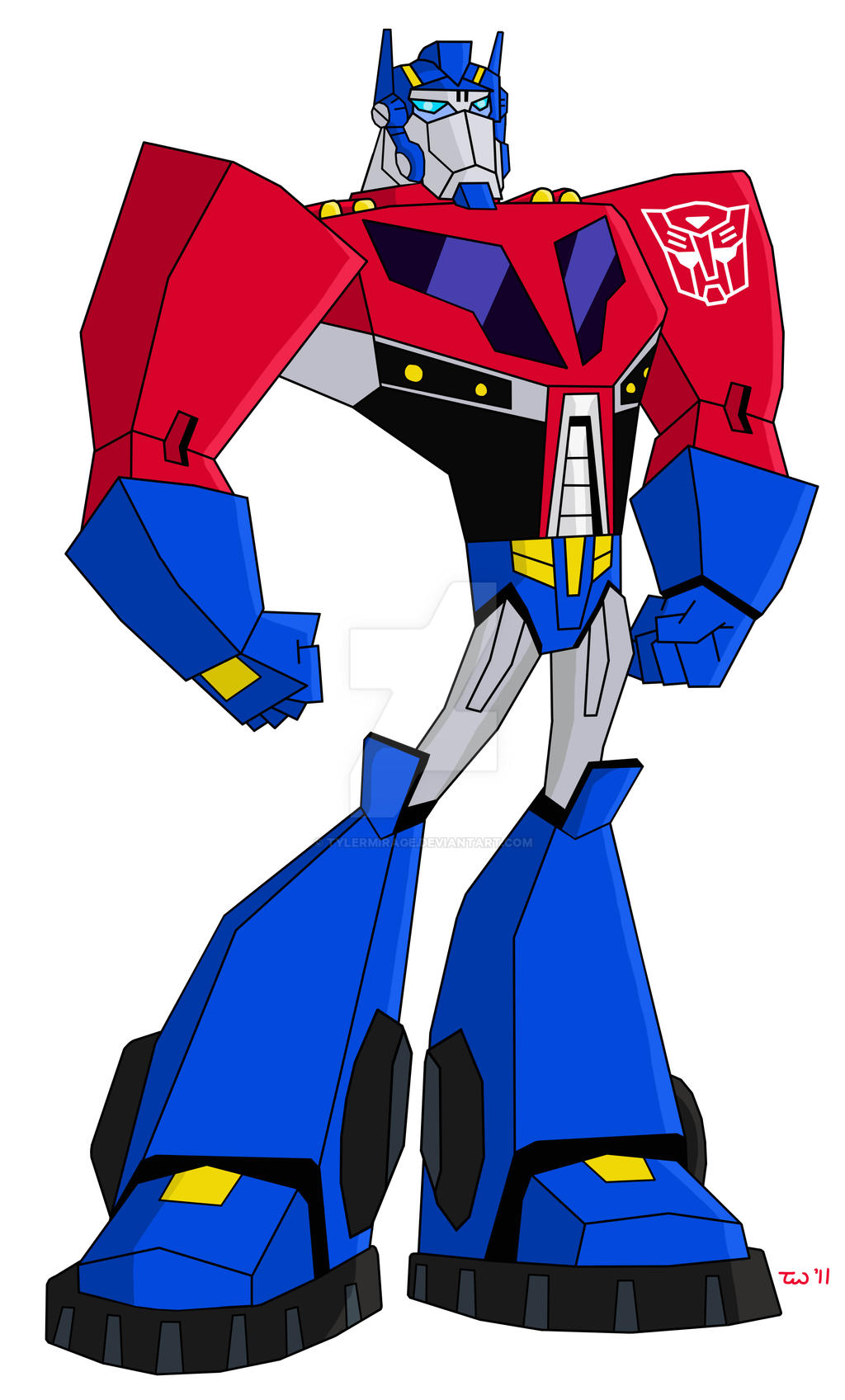 Animated Optimus Prime Animated by TylerMirage on DeviantArt Animated Optimus Prime Animated by TylerMirage on DeviantArt