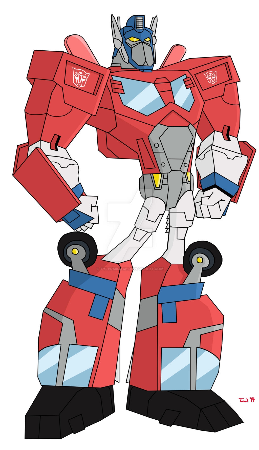 Animated Optimus Prime-RID by TylerMirage on DeviantArt