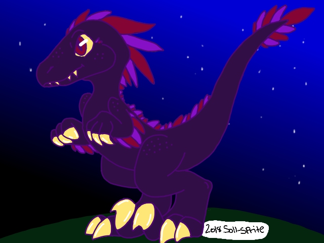 Pyro Raptor Fursona Raptor Fursona by Ebanescence on DeviantArt