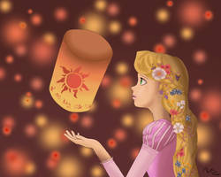 Tangled - Rapunzel - Lanterns