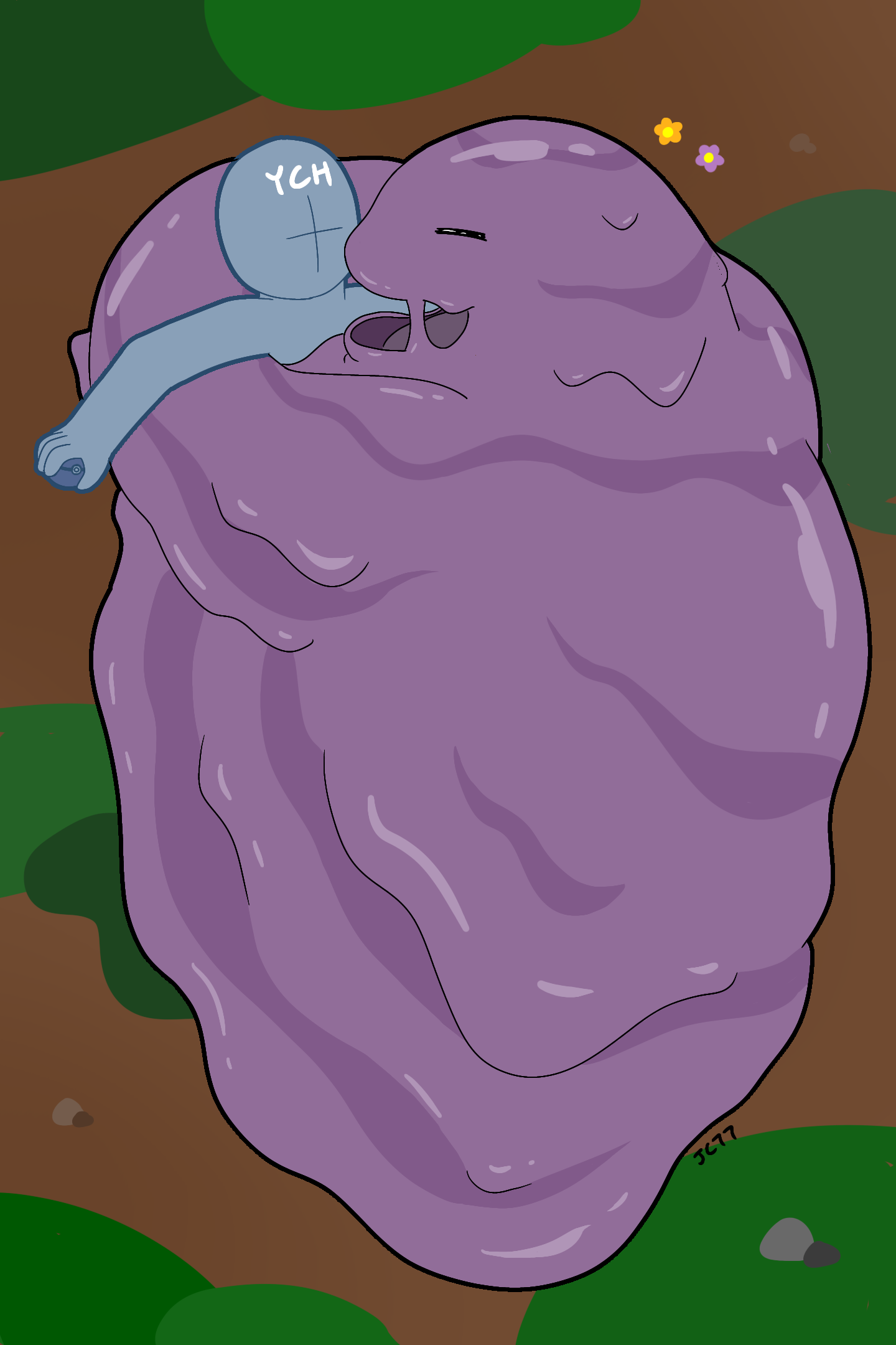 Muk Deviantart A Super-Friendly wild Muk appeared! by jellycave77 on DeviantArt
